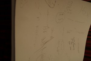 Year 2 thank you card - back